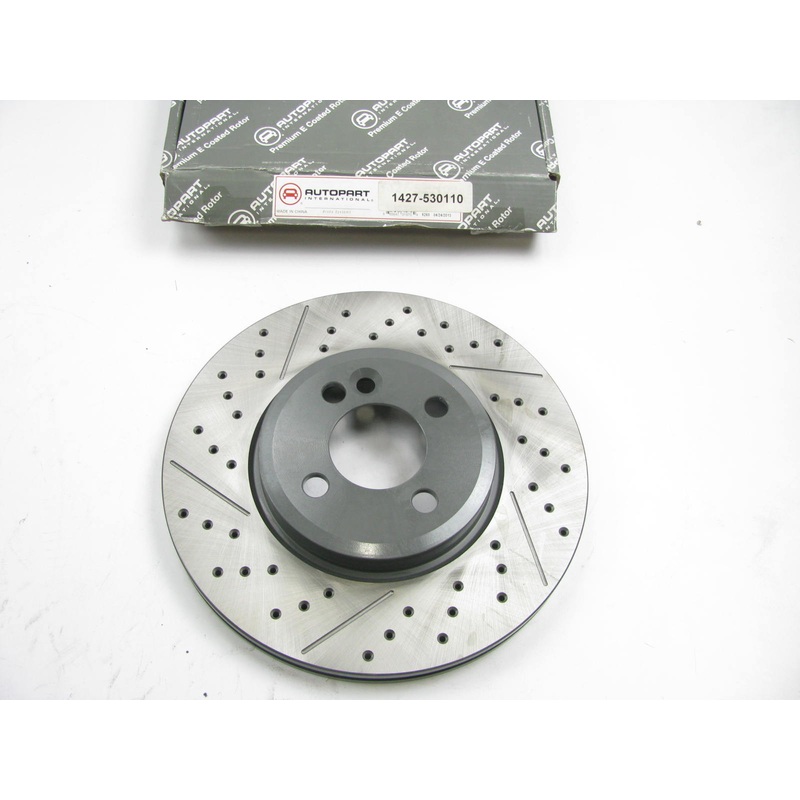 Autopart International 1427-530110 Front E-Coated Brake Rotor 09-11 Mini Cooper