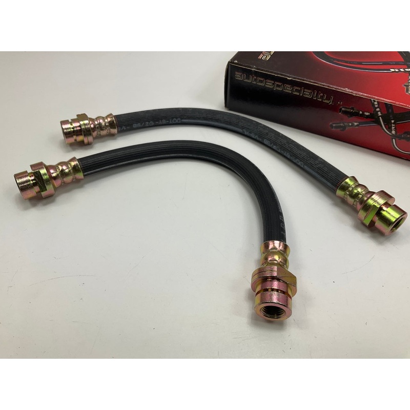 (2) Auto Specialty HB-54307 Rear Brake Hose 1983-87 Honda Prelude, 82-83 Accord