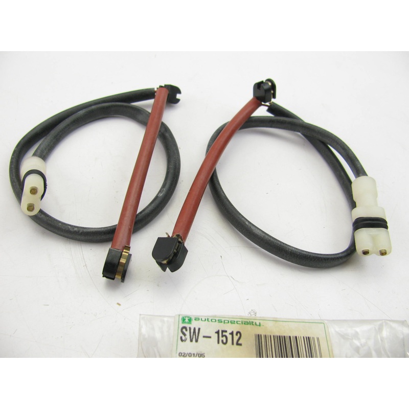 (2) Auto Specialty SW-1512 Brake Pad Wear Sensors For 1990-2005  Porsche 911