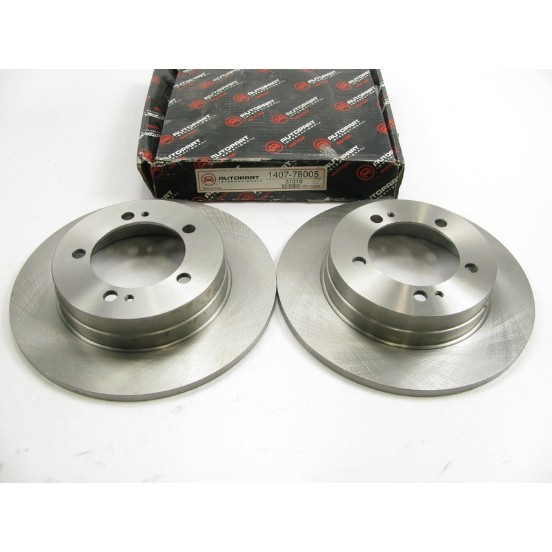 (2) Autopart 1427-524002 Front Brake Rotor 2012-17 Grand Cheroke 2018-19 Durango