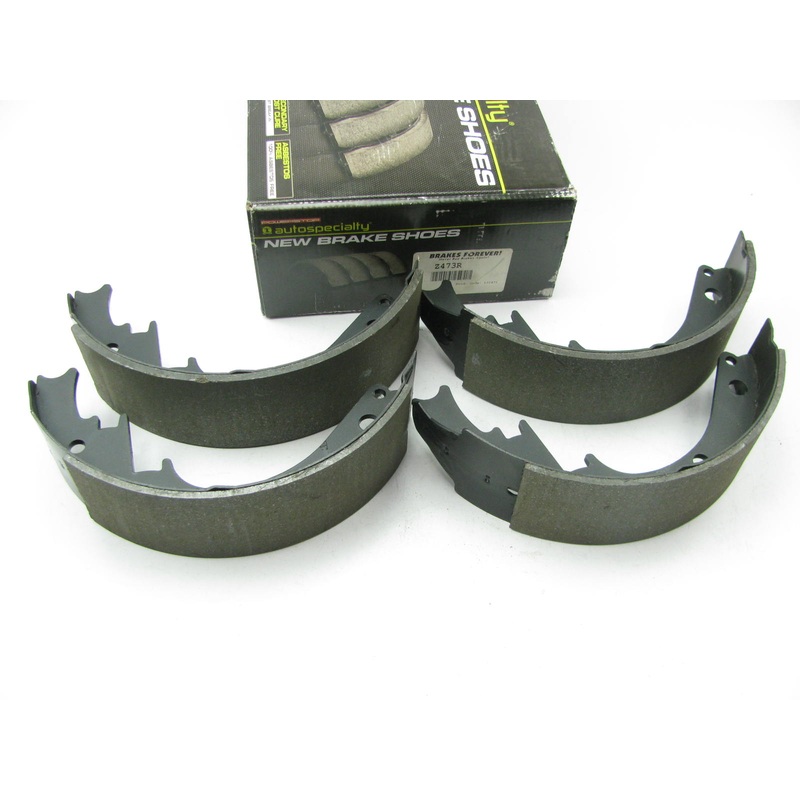 Auto Specialty Z473R Rear Drum Brake Shoes