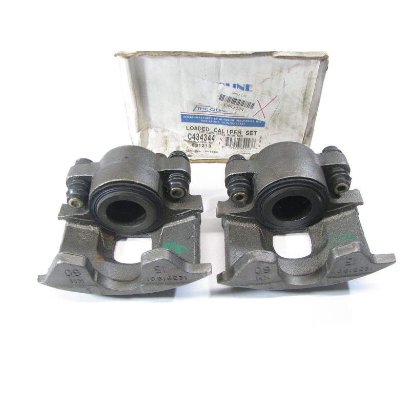 Autoline C434344 Remanuactured Disc Brake Caliper Set - Front