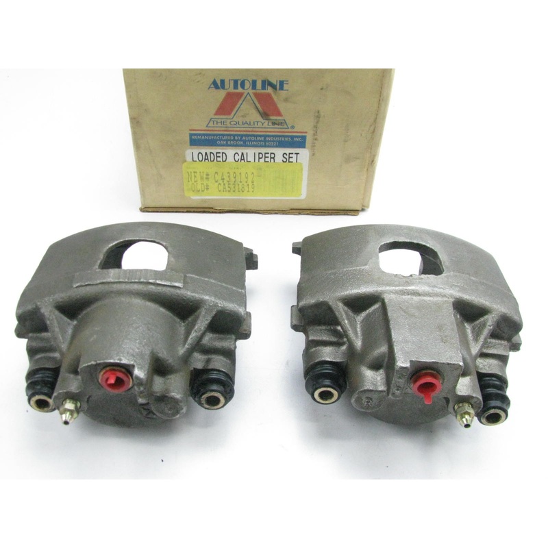 Autoline C439192 Remanufactured Disc Brake Caliper Set - Front