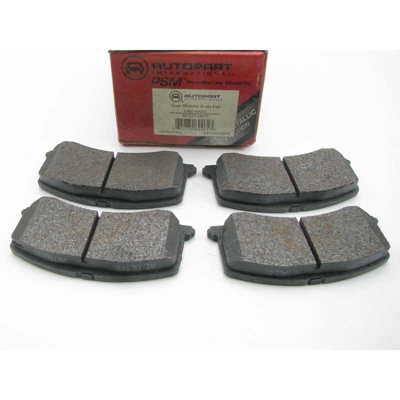 Autopart 1402-69261 Front Semi-Metallic Disc Brake Pads 1995-2002 Suzuki Esteem