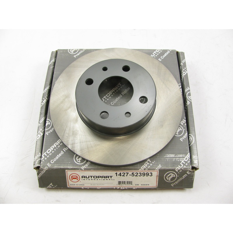 Autopart 1427-523993 Rear E-Coated Disc Brake Rotor For 2012-2019 Fiat 500 Type 2