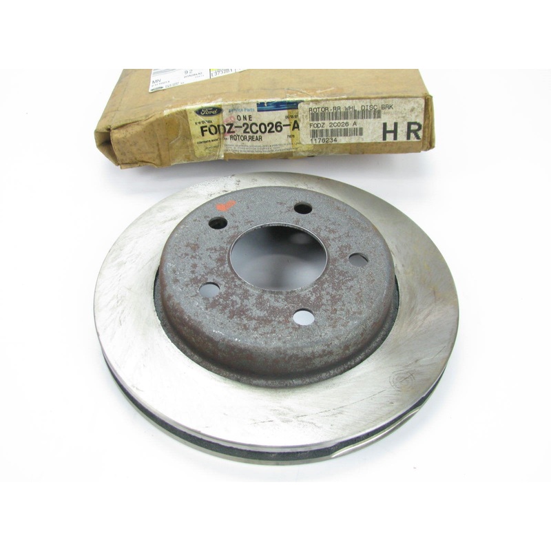(1) NEW GENUINE OEM Ford REAR Disc Brake Rotor F0DZ-2C026-A