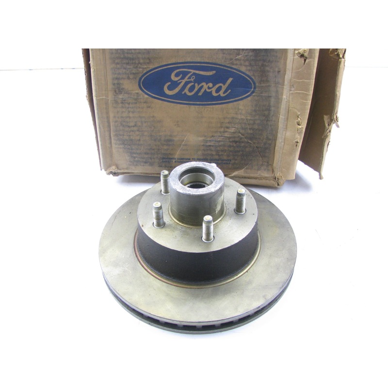(1) NEW OEM Ford F0VY-2C202-A FRONT Disc Brake Rotor - 1990-1992 Town Car W/ ABS
