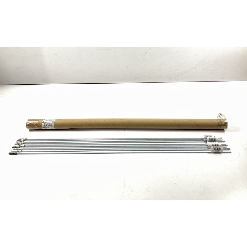 (10) AGS BL-340 Brake Lines, 3/16'' X 40'', US Thread, Standard Flare