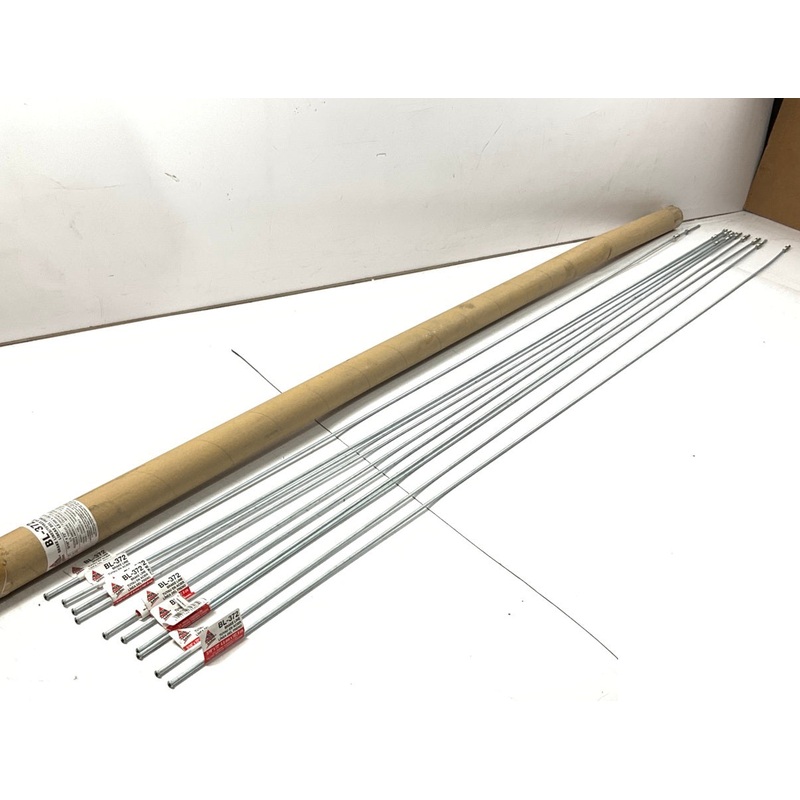 (10) AGS BL-372 Brake Lines, 3/16'' X 72'', US Thread, Standard Flare