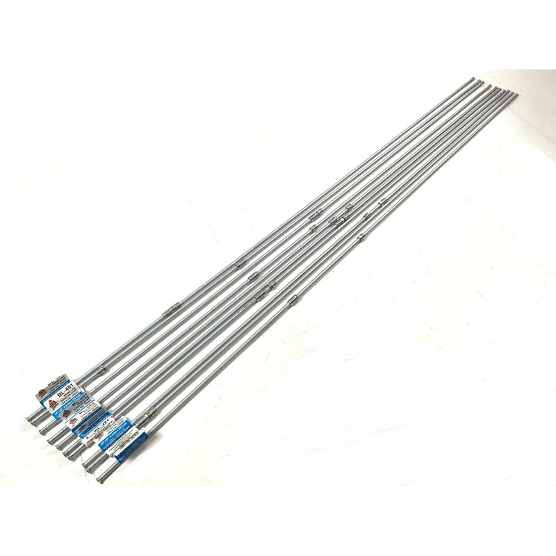 (10) AGS BL-451 Brake Lines -  1/4'' X 51'', US Thread, 7/16-24'' Fittings
