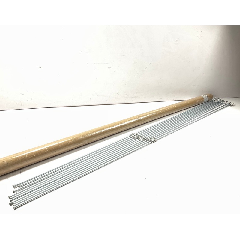 (10) AGS BL-460 Steel Brake Lines - 1/4'' X 60'',  7/16-24 SAE Fittings