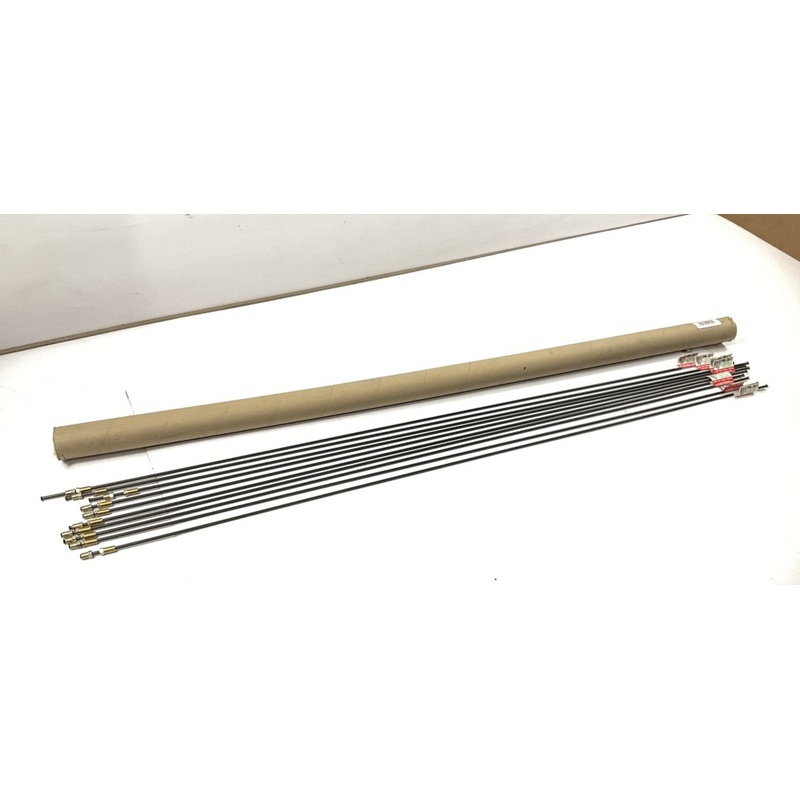 (10) AGS PA-351 Brake Lines - 3/16'' X 51'', US Thread, Standard Flare