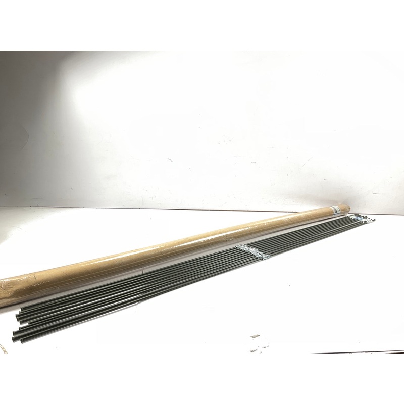(10) AGS PA-460 Domestic Poly-Armour PVF Steel Brake Lines, 1/4'' X 60'', 7/16-24