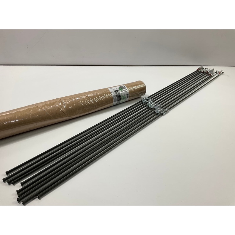 (10) AGS PA340 Brake Lines, Polyvinyl Fluoride (PVF), 3/16'' X 40'', 3/8'' Fittings