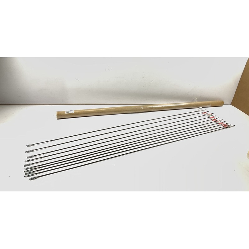 (10) AGS PA360 3/16''x60'' Brake Lines, Steel, Polyvinyl Fluoride PVF 3/8'' Fitting
