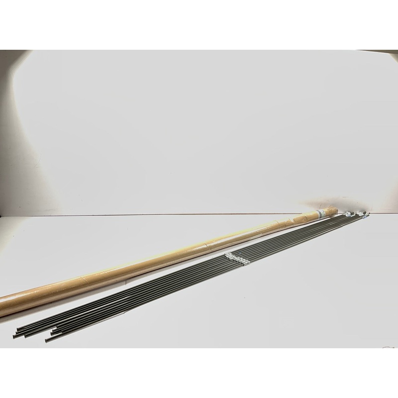 (10) AGS PA472 PVF Coated Steel Brake Lines, 72'' Long, 1/4'' Diameter
