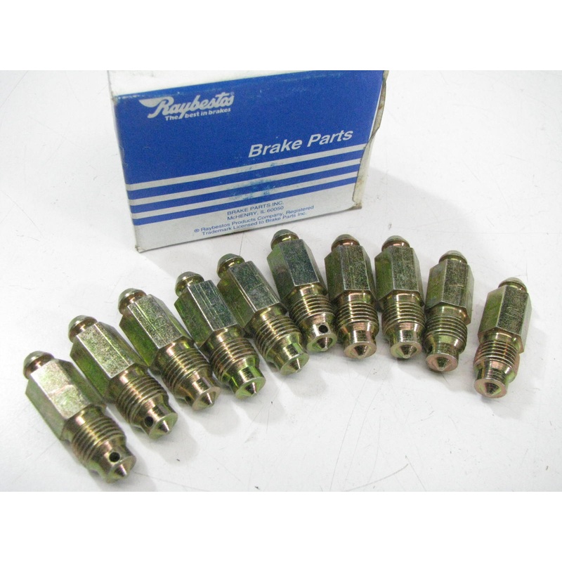 (10) Raybestos S24493 Brake Bleeder Screw