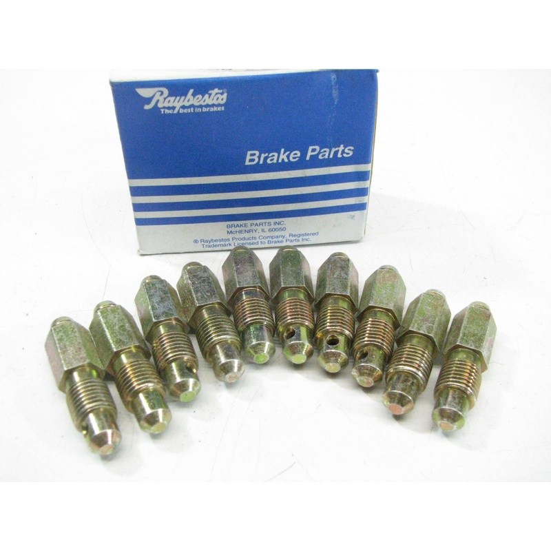 (10) Raybestos S33512 Brake Bleeder Screw