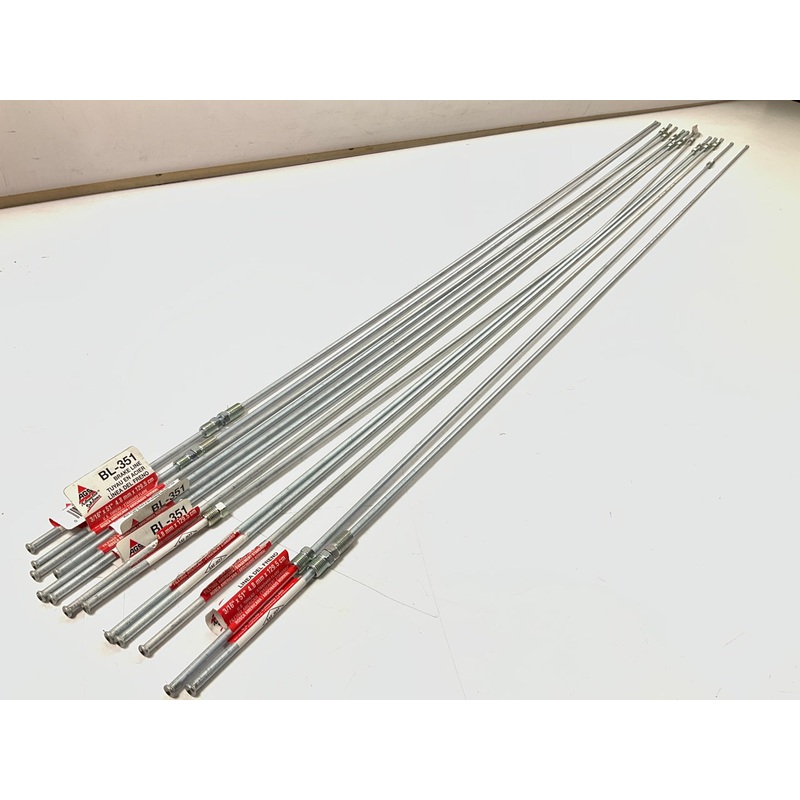 (13) AGS BL-351 Domestic Steel Brake Line, 3/16'' X 51''