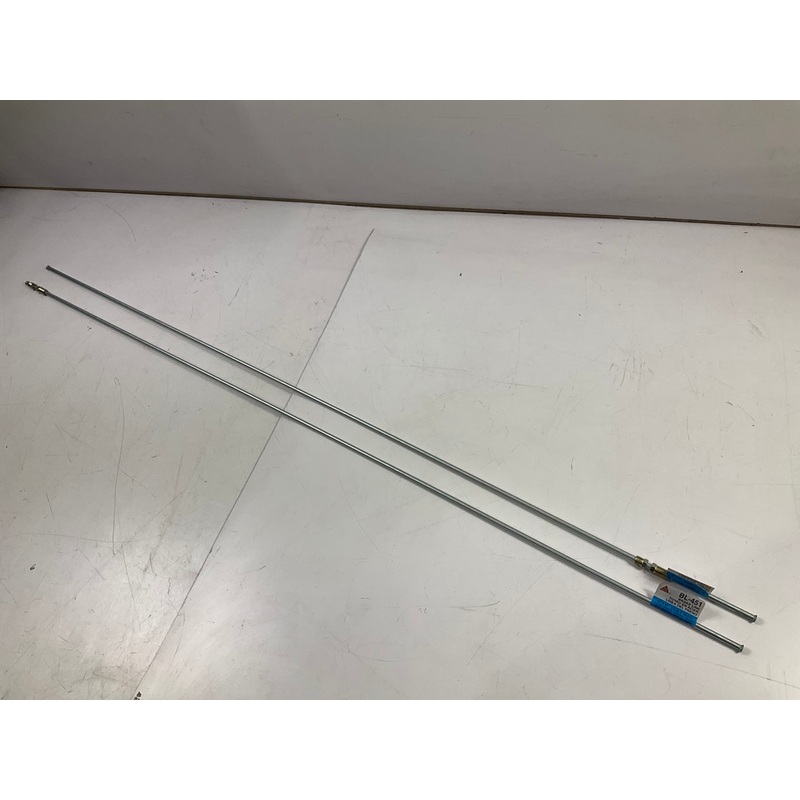 (2) AGS BL451 Universal Domestic Steel Brake Line, 1/4'' X 51''