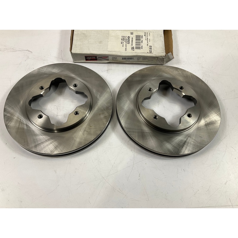 (2) Auto Extra AX3287 FRONT Disc Brake Rotors For 1990-97Accord 1997 Acura CL