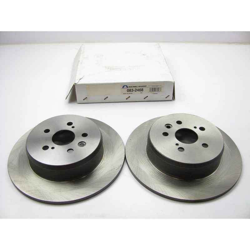 (2 Pcs) Beck Arnley 083-2468 Rear Brake Rotor For 90-93 Celica TURBO ALL-TRAC