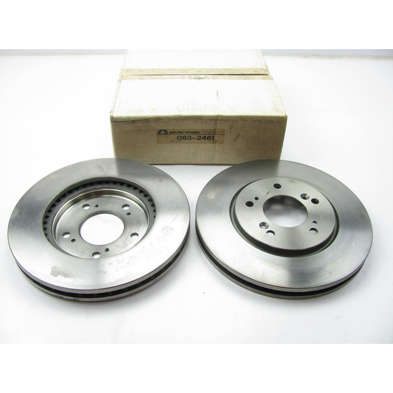 (2 Pcs) Beck Arnley 083-2481 Front Disc Brake Rotor For 1991-1996 Acura NSX