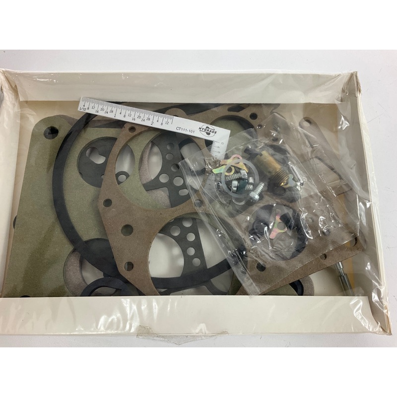 WHITE BOX 1255S Carburetor Rebuild Kit - 1980-1984 ROCHESTER E4ME 4-BBL