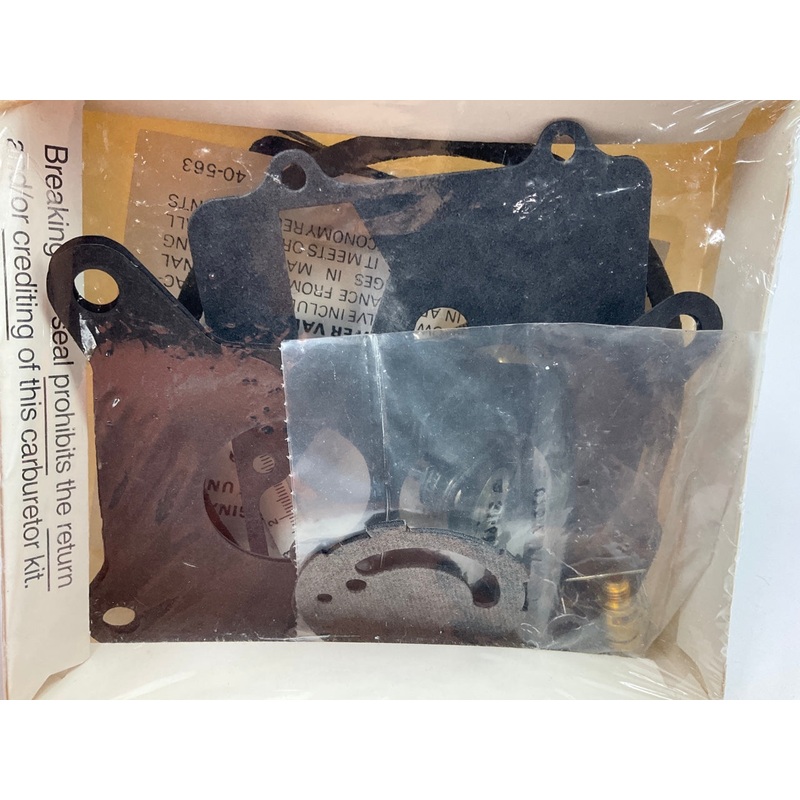WHITE BOX - 5504B Carburetor Rebuild Kit 1982-86 Ford 3.8L-V6 2-BBL 2150