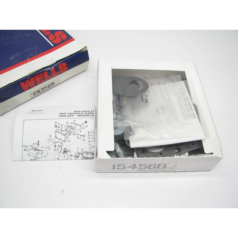 Wells CK358B Carburetor Repair Kit - Holley  3160, 4150, 4160 4-BBL