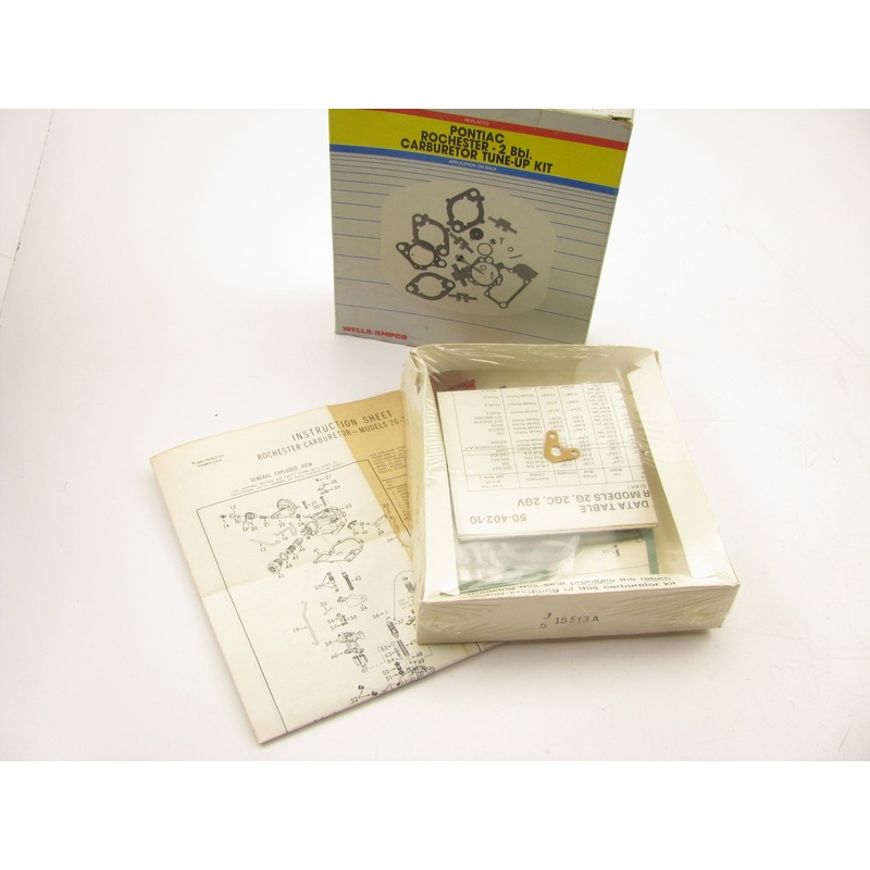 Wells CK399A Carburetor Rebuild Kit 1970-1974 GM Rochester 2G 2GC 2GV