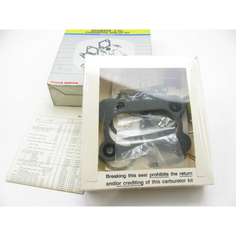 Wells CK403 Carburetor Rebuild Kit For 1971-1973 Chevrolet Rochester 2G 2GC 2GV