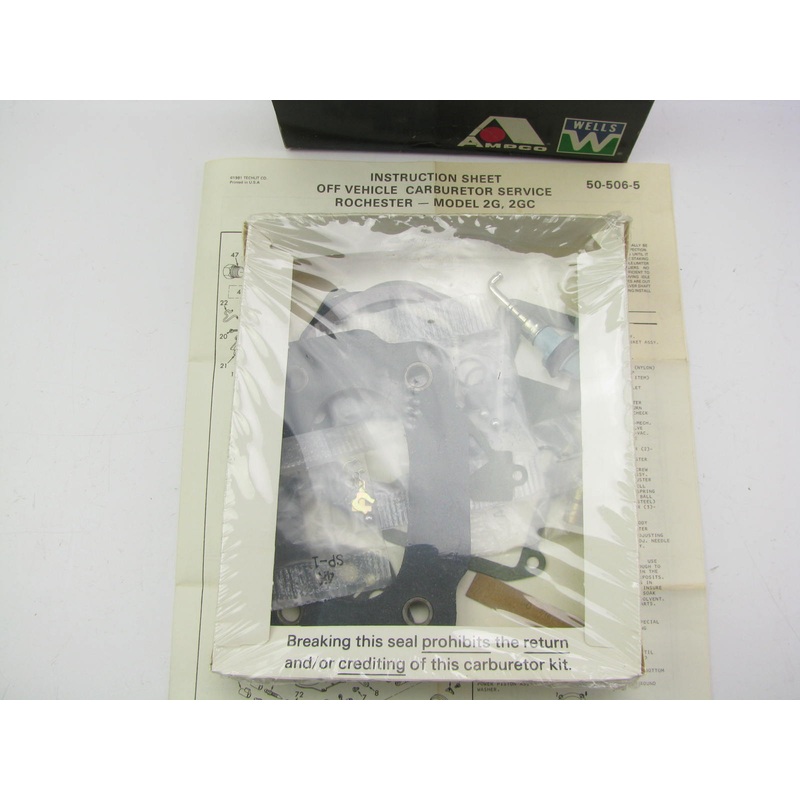Wells CK555A Carburetor Rebuild Repair Kit -   Rochester 2G 2GC