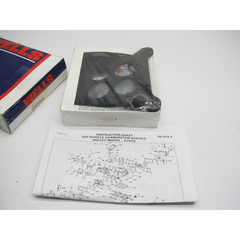 Wells CK594A Carburetor Rebuild Kit - Holley H-4 4-BBL 4150G