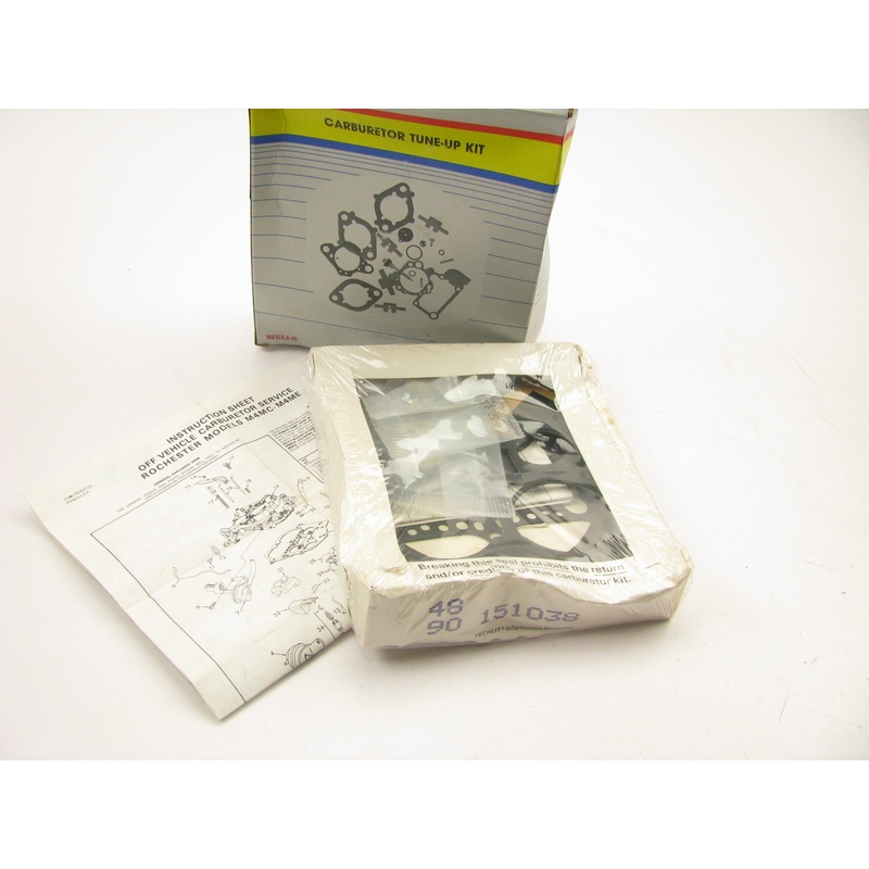 Wells CK840 Carburetor Rebuild Kit For 1978-1980 GM Rochester M4ME M4MC