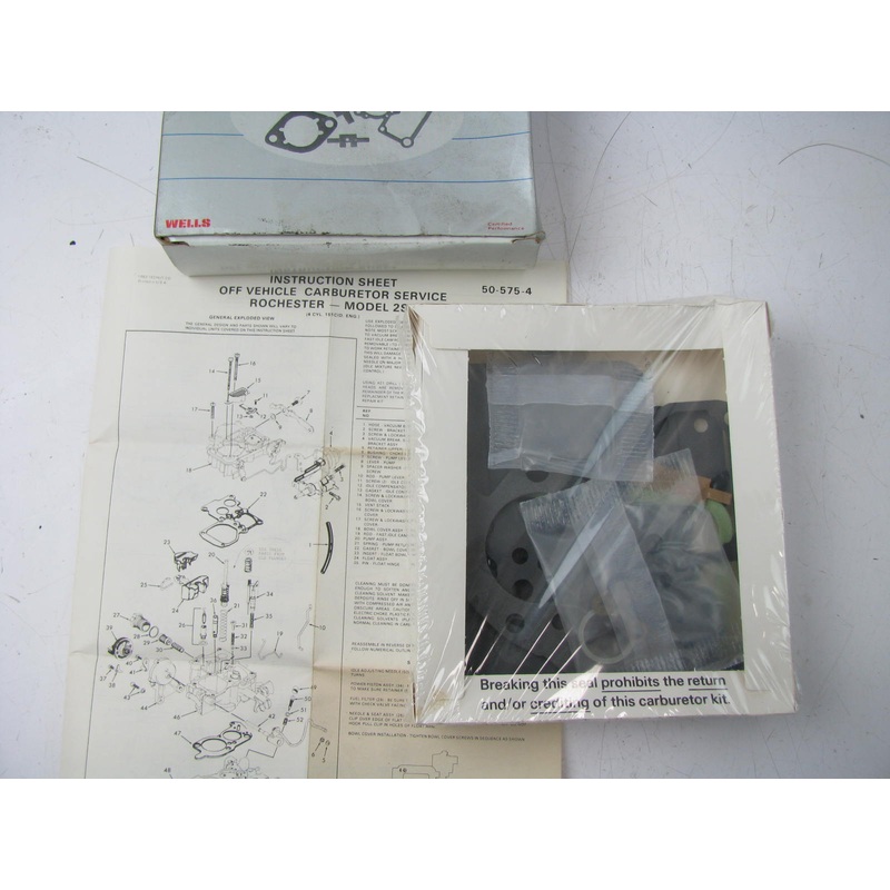 Wells CK846 Carburetor Rebuild Kit for 1979-1983 AMC GM Rochester 2-BBL 2SE