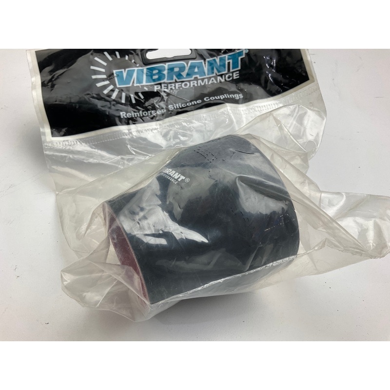 Vibrant 2779 4-Ply Silicone Hose Coupler Reducer 3'' To 2'',  3'' Long, Black