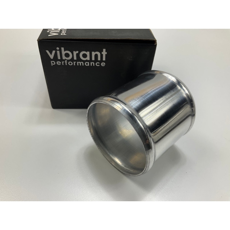 Vibrant Performance 12054 Aluminum Straight Tube Coupler, 3.00'' OD X 3.00'' OD