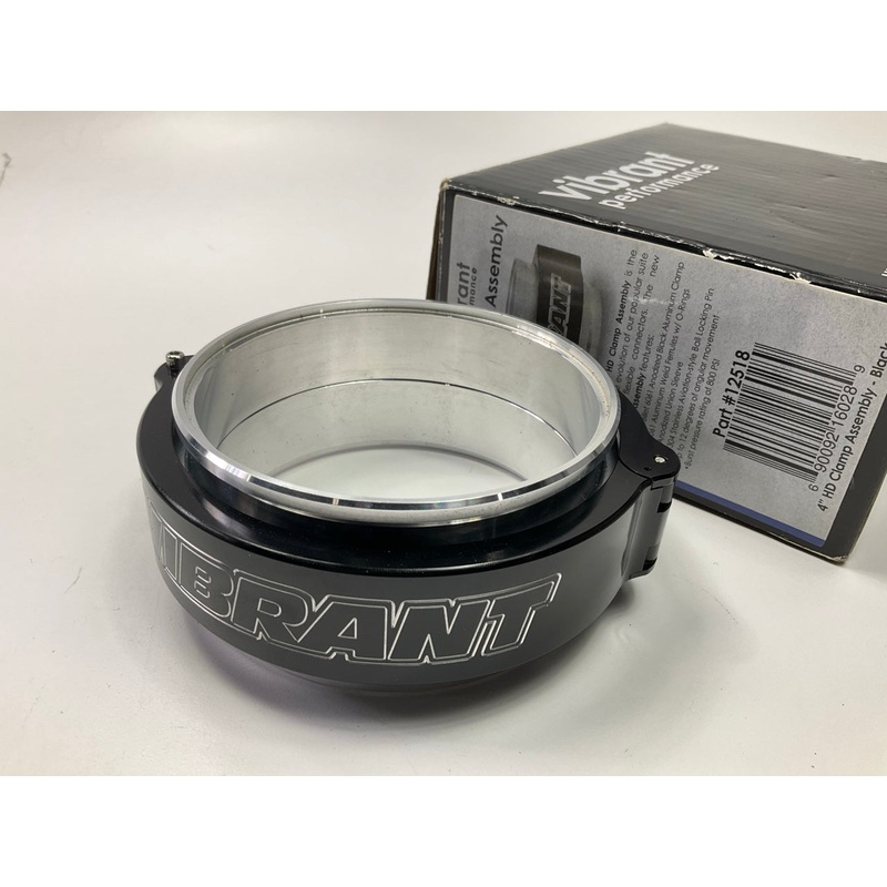 Vibrant Performance 12518 HD Billet Aluminum Clamp For 4'' OD Turbo Intake Tubing