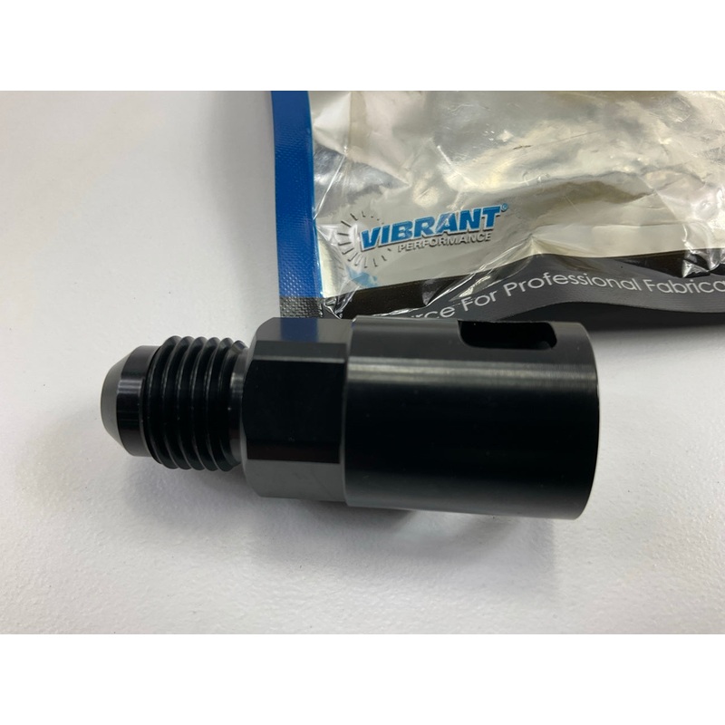 Vibrant Performance 16886 Quick Disconnect EFI Adapter Fitting - 6AN To 3/8''