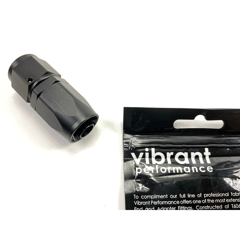 Vibrant Performance 21008 Straight -8AN Swivel Hose End Fitting