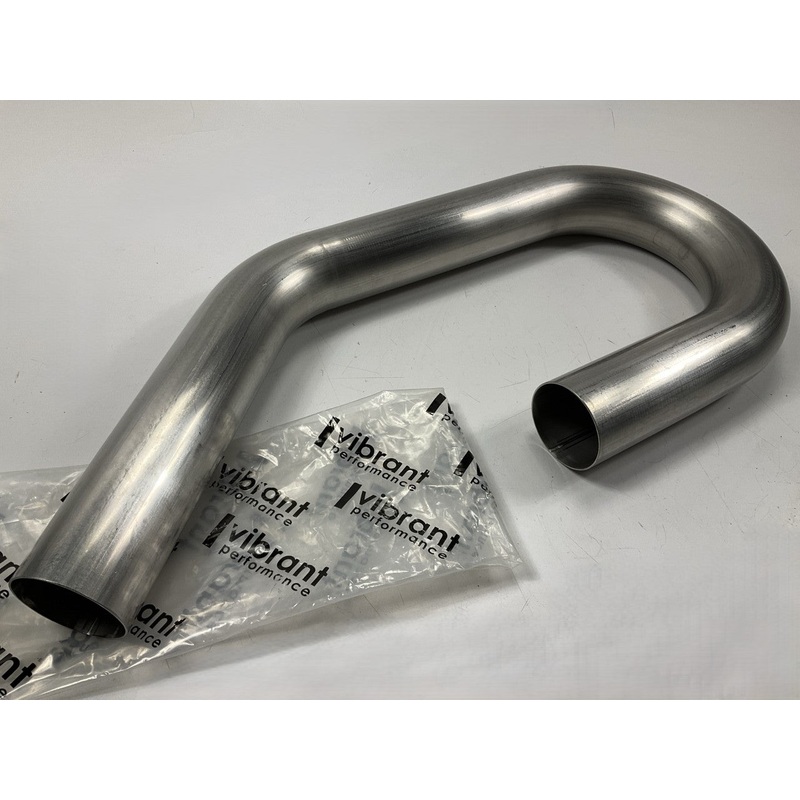 Vibrant Performance 2611 Mandrel Bend Tubing 3'' O.D. U-J 304 Stainless Steel