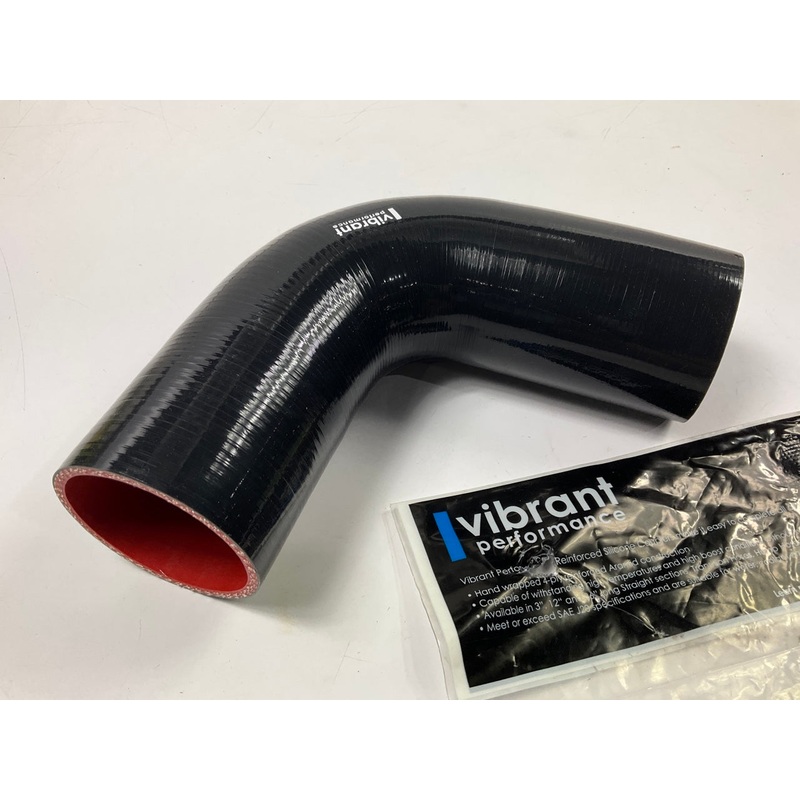 Vibrant Performance 2742 4-Ply Silicon 90 Intercooler Tubing Elbow Hose 2.5'' ID