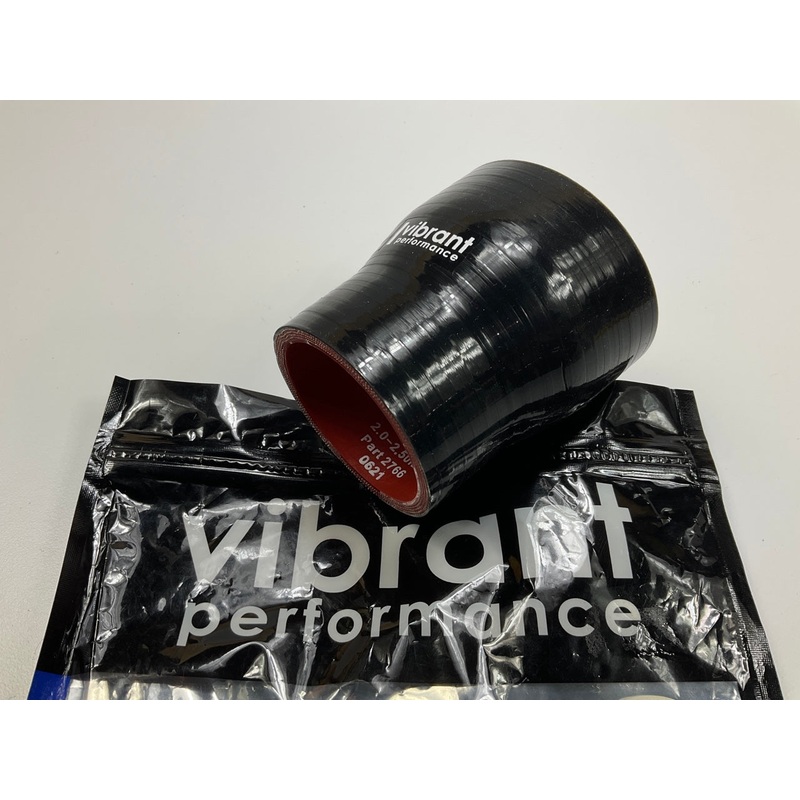 Vibrant Performance 2766 4-Ply Silicone Reducer Coupler, 2-1/2'' To 2'', 3'' Long