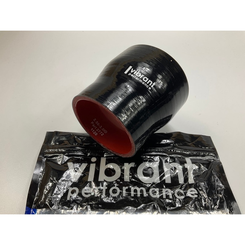 Vibrant Performance 2772 Silicone Hose Reducer Coupler, 2.5'' X 3.0'' X 3.0'' Long