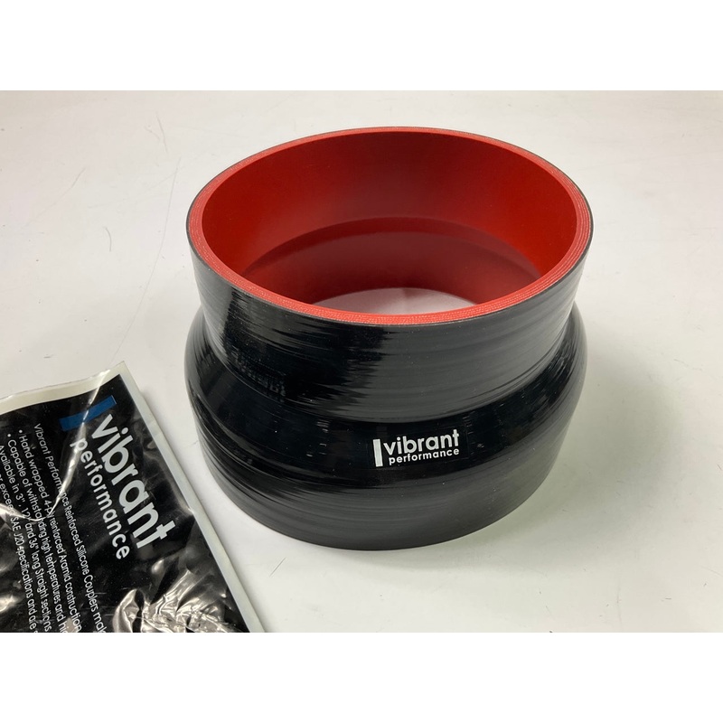 Vibrant Performance 2833 4 Ply Reducer Air Tube Coupler Coupling 5''x 6''x 3.4''