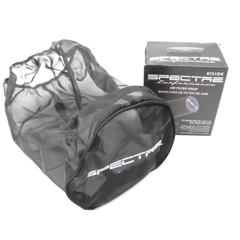 UNIVERSAL Air Pre Filter Protective Wrap: FLANGE 4'' | B: 6'' | T: 4-3/4'' | L: 9''