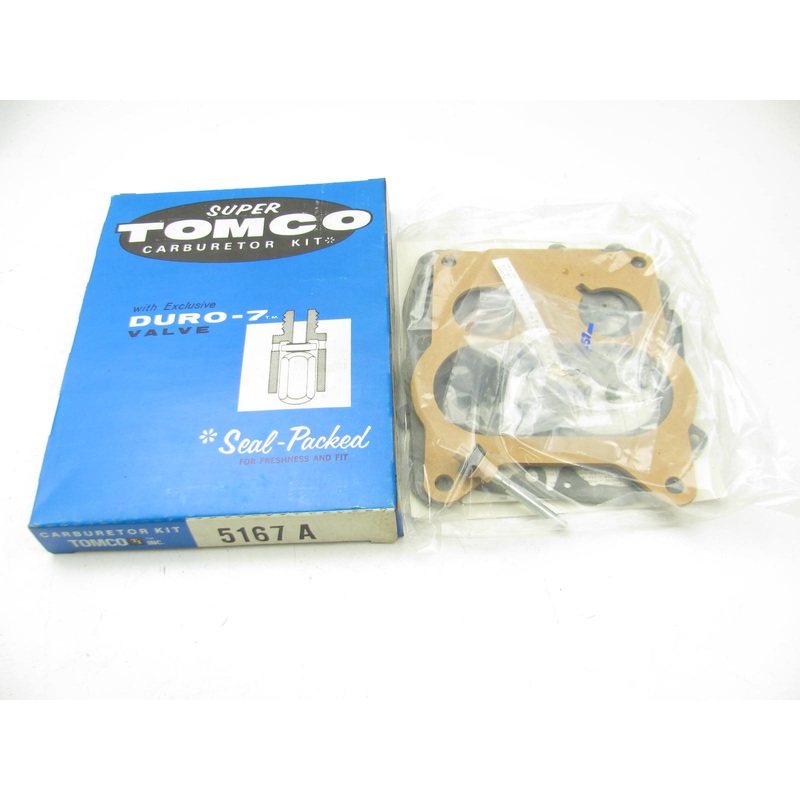 Tomco 5167A Carburetor Rebuild Kit For 1968-1969 GM Rochester 4-BBL 4MV