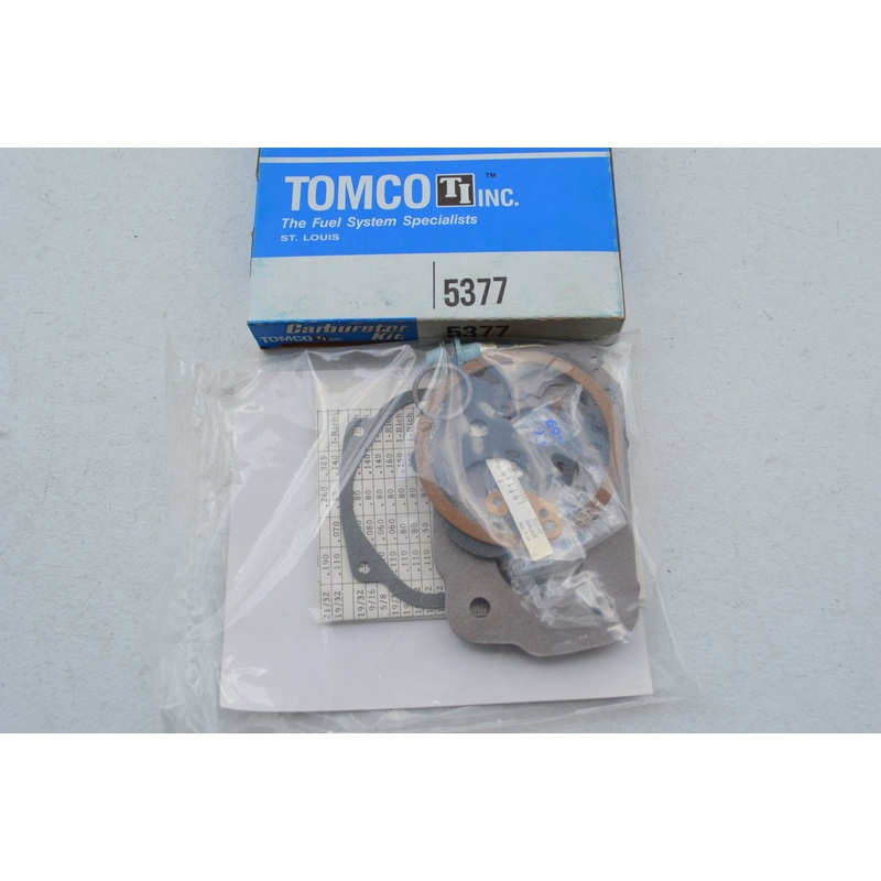 Tomco 5377 Carburetor Rebuild Kit For 1978 Chevrolet Rochester 2-BBL 2GC 2GE