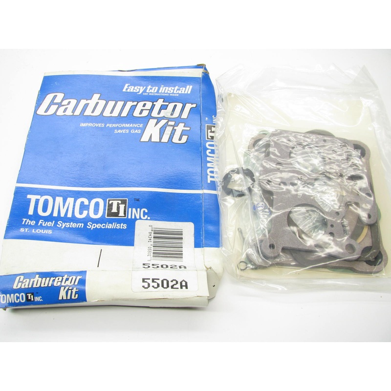 Tomco 5502A Carburetor Rebuild Kit for 1980-1987 GM Rochester 2-BBL E2ME
